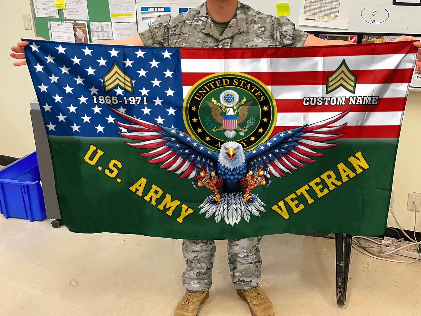 U.S. Army - Flying Flag