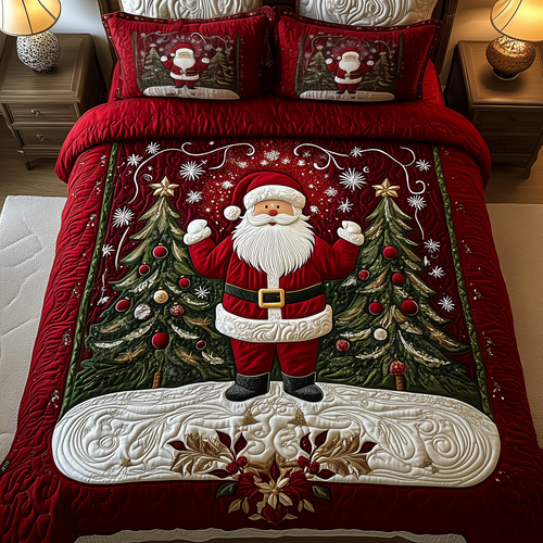 Alpine Glow 3-Piece Quilted Bedding Set