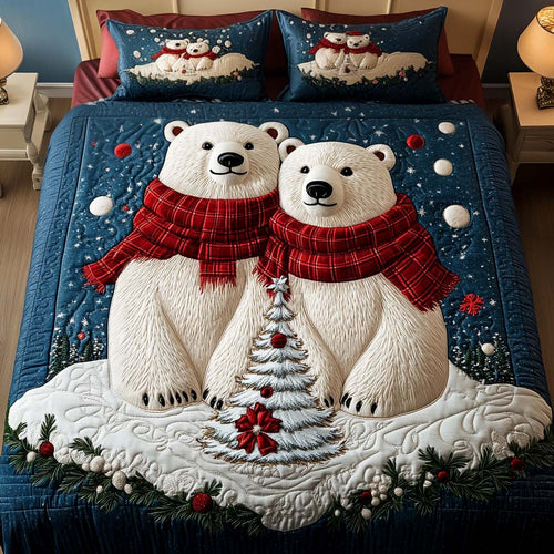 Arctic Duo 3-Piece Quilted Bedding Set