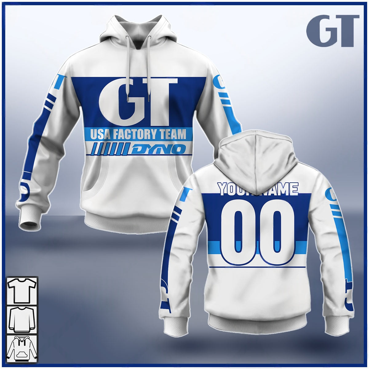 Personalize BMX GT USA Factory Team Vintage Retro Jersey