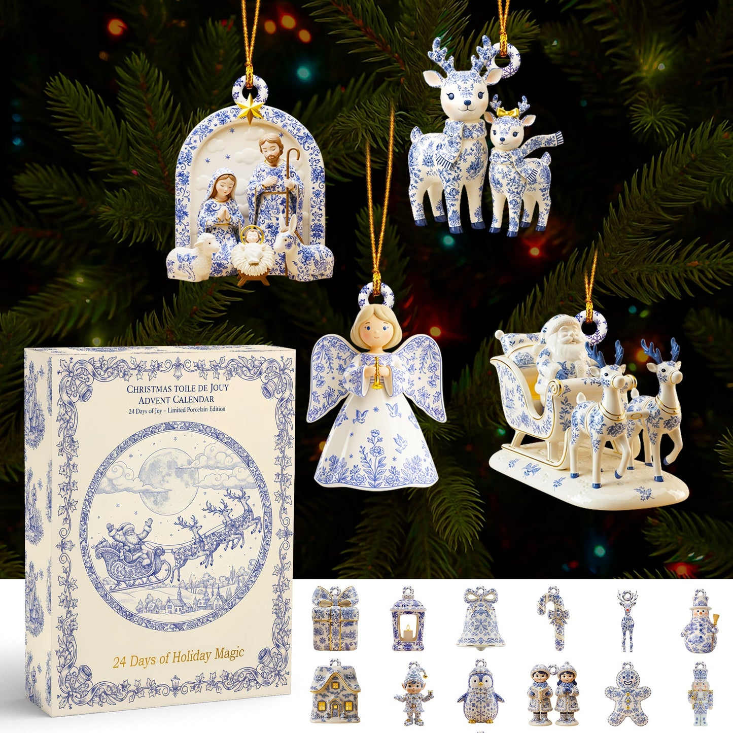 Classic Advent Calendar Blind Box Christmas Gifts