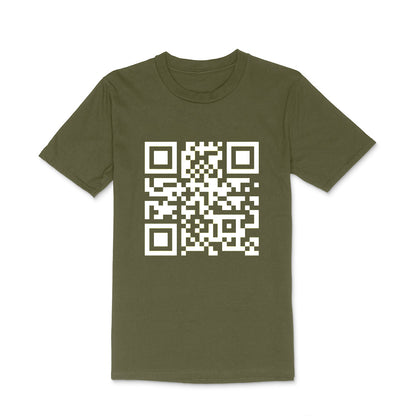 Funny FU QR Code T Shirt