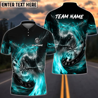 Darts Death Angel Personalized Name Team Name Shirt