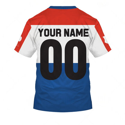 Personalized JMC BMX Racing Team Oldschool Vintage Retro Jersey