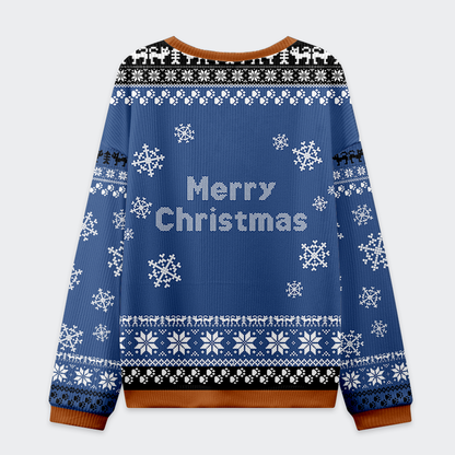 Claw-some Ninja Christmas Ugly Sweatshirt