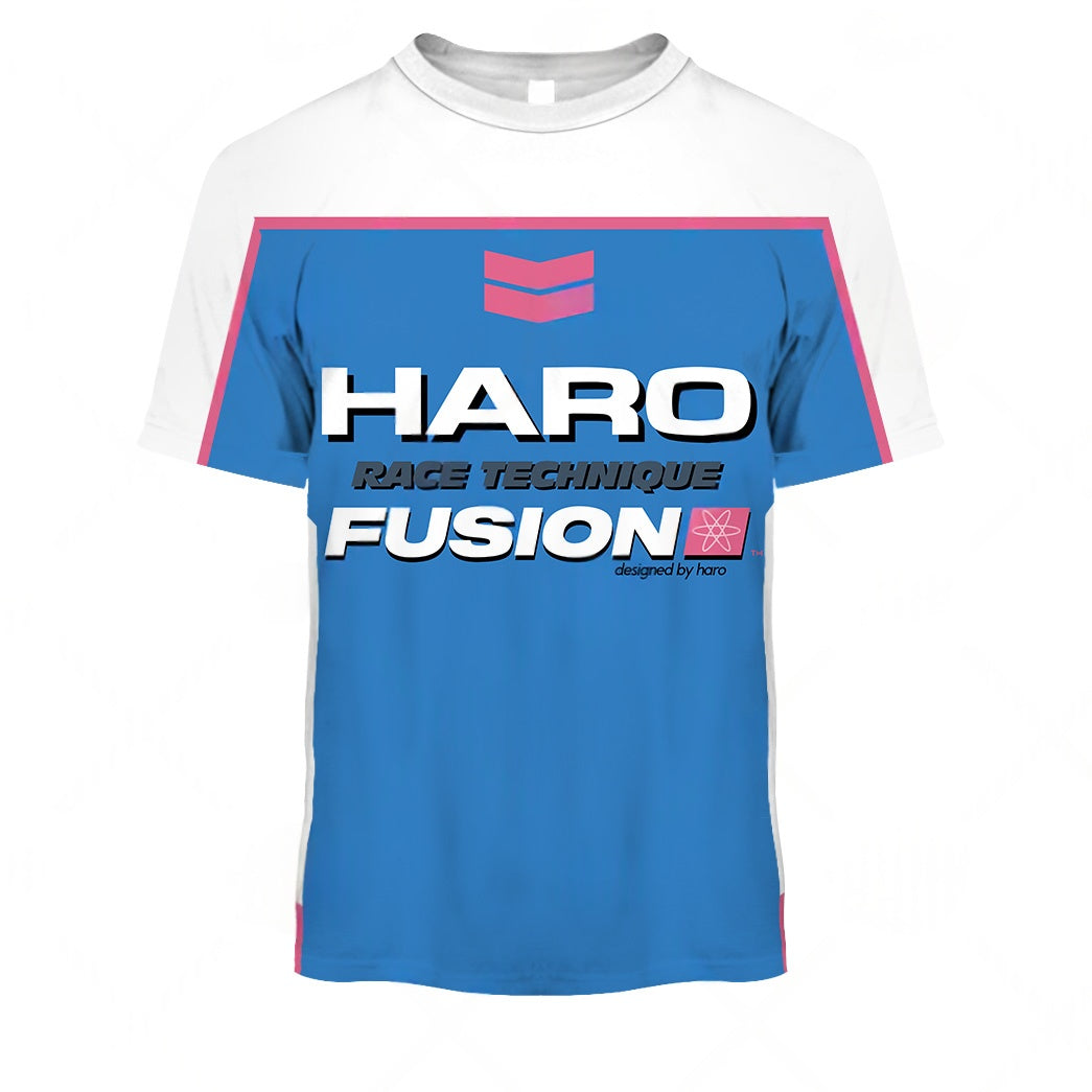 Personalize Haro BMX Racing Old School Classic Vintage Retro Blue Jersey