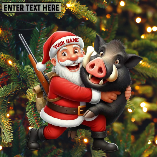 Hunter Home Decor, Christmas Ornament, Personalized Ornament