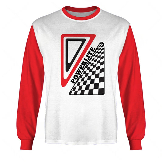 Personalize Powerlite Racing BMX Old School Classic Vintage Retro Red Jersey