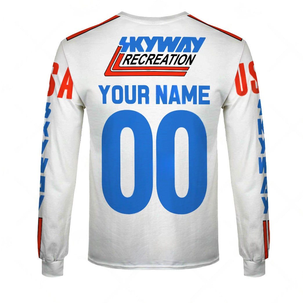 Personalize Skyway Recreation BMX Racing Classic Vintage Retro Jersey