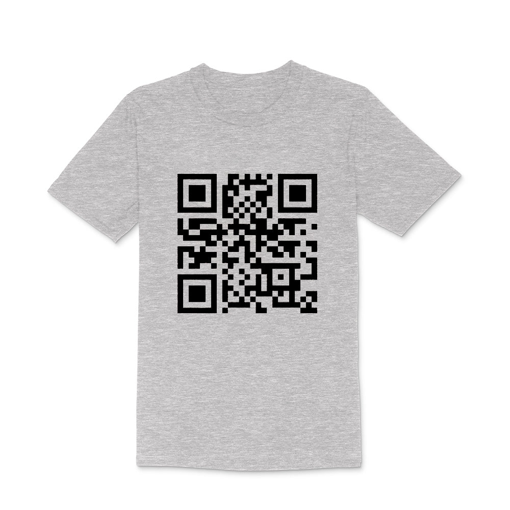 Funny FU QR Code T Shirt