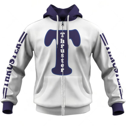 Personalize BMX Thruster Racing Old School Classic Vintage Retro Jersey