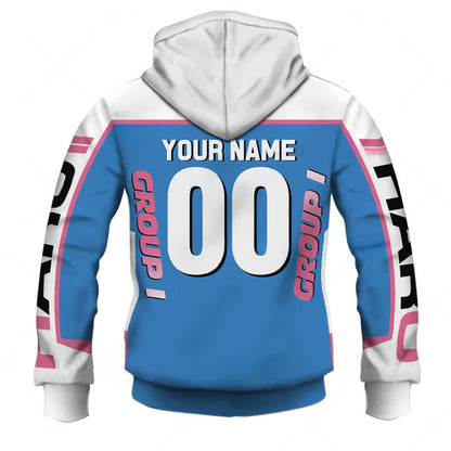 Personalize Haro BMX Racing Old School Classic Vintage Retro Blue Jersey