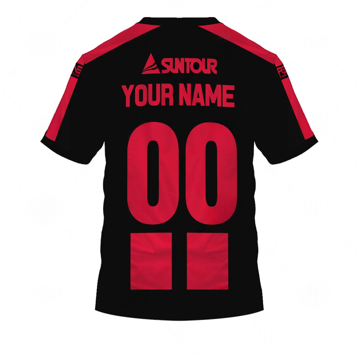 Personalize BMX Redline Bicycle factory Team Classic Vintage Retro Black Baseball Shirt