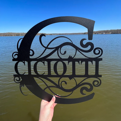 💕Personalized metal letter art 💕Customize the name you want🎁