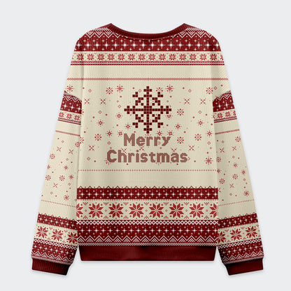 Meowy Christmas Ramen Christmas Ugly Sweatshirt