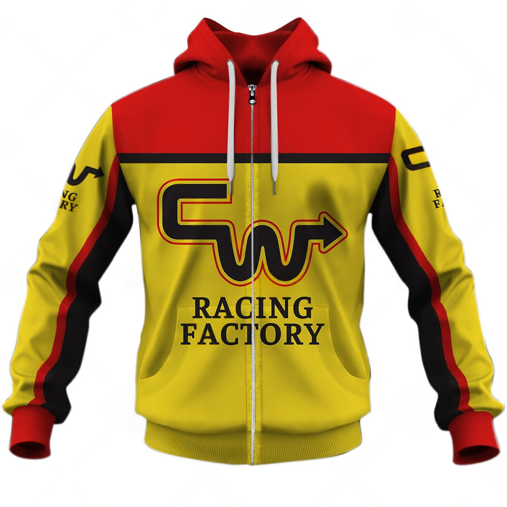 Personalize BMX CW Racing Factory Vintage Retro Yellow Jersey