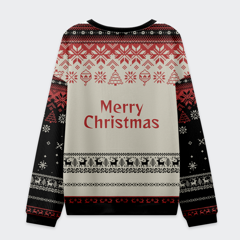 Santa’s Mugshot Christmas Ugly Sweatshirt