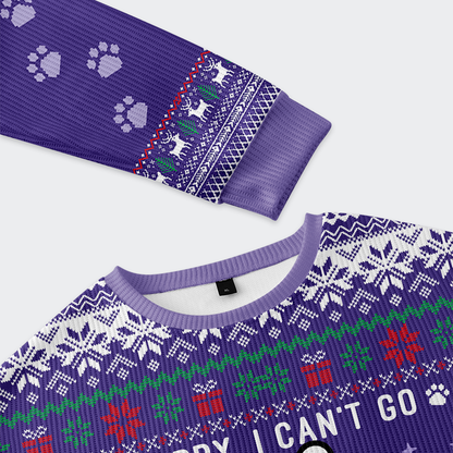 Sorry, I’m an Indoor Cat Christmas Ugly Sweatshirt