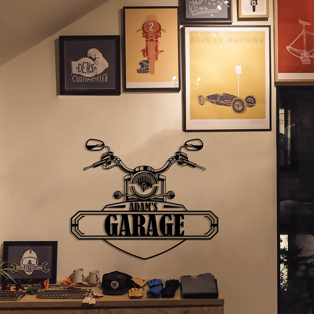 Personalized Garage Sign