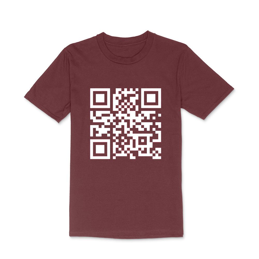 Funny FU QR Code T Shirt
