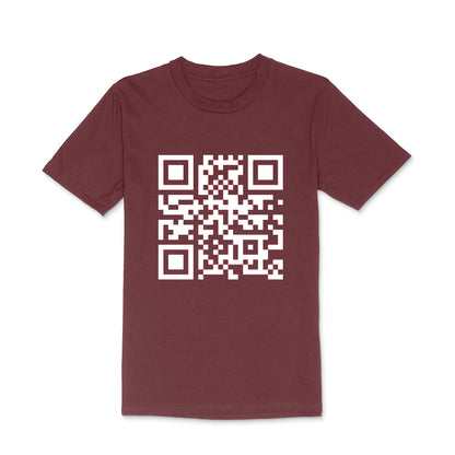 Funny FU QR Code T Shirt