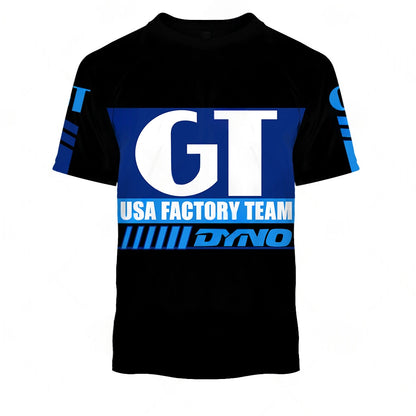 Personalize BMX GT USA Factory Team Vintage Retro Black Jacket