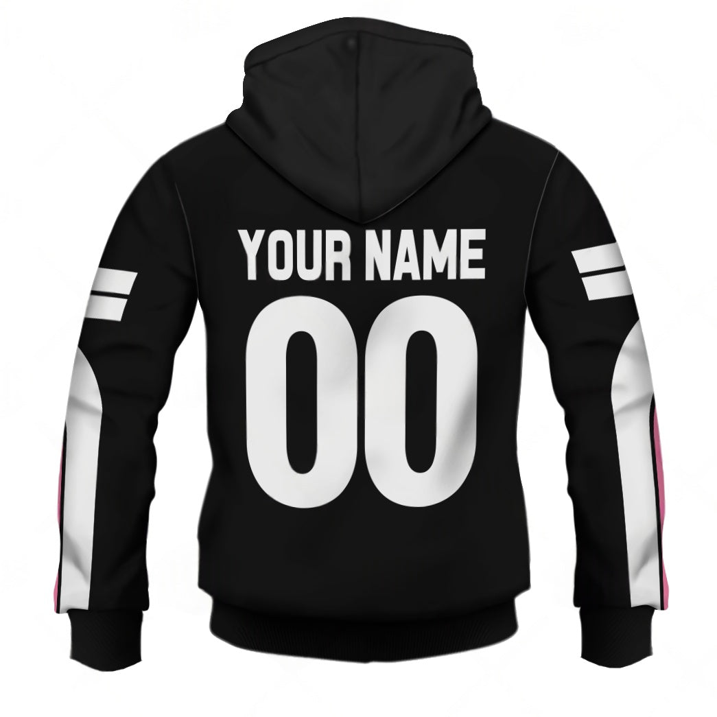 Personalize Haro BMX Racing Old School Classic Vintage Retro Black Pink Jersey