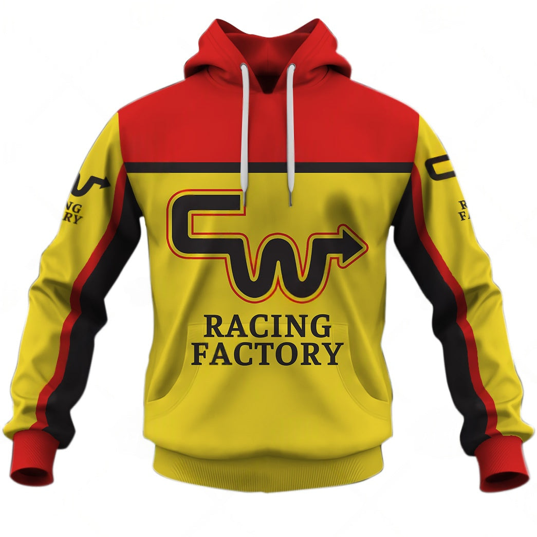 Personalize BMX CW Racing Factory Vintage Retro Yellow Jersey
