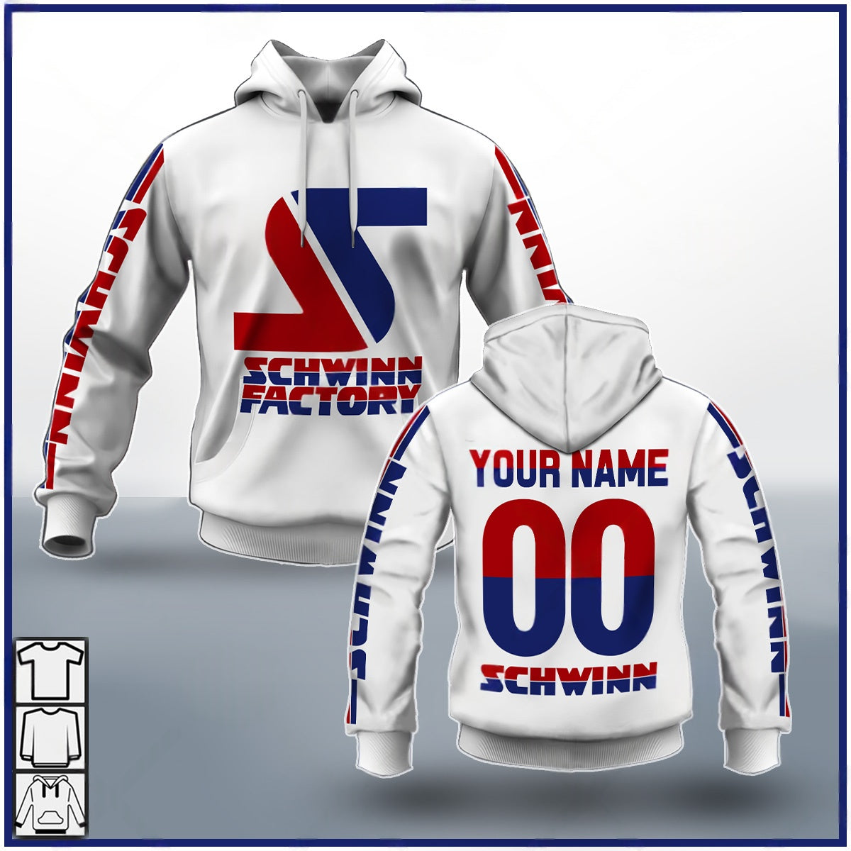 Personalized JMC BMX Racing Team Oldschool Vintage Retro Jersey