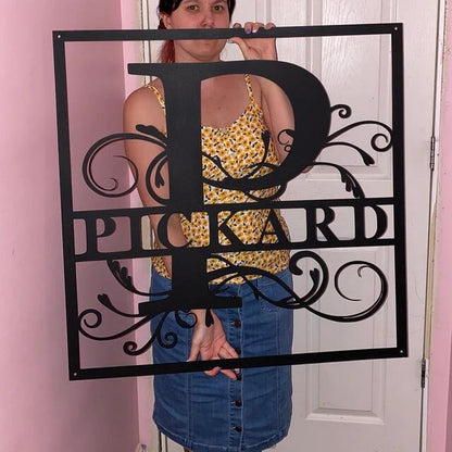 Personalized Metal Letters Gift