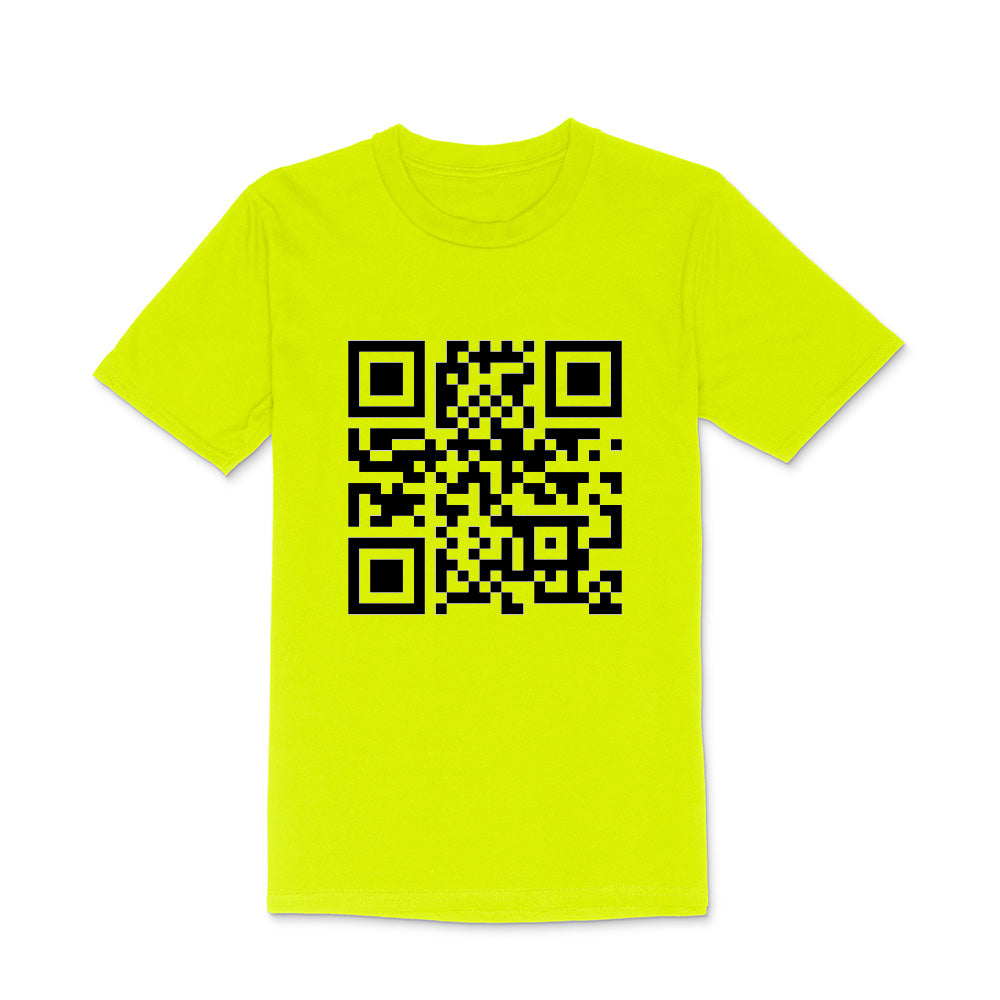 Funny FU QR Code T Shirt
