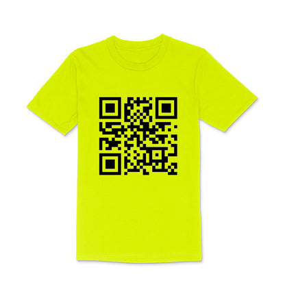 Funny FU QR Code T Shirt