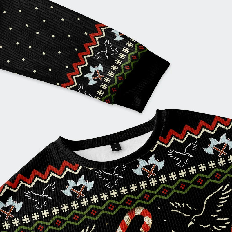 Vikings Celebrate Christmas Ugly Sweatshirt