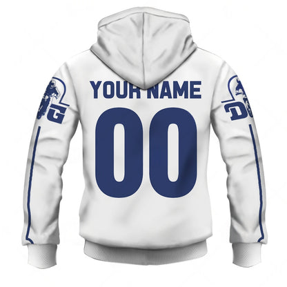 Personalize BMX DG Racing Team Classic Vintage Retro White Jersey