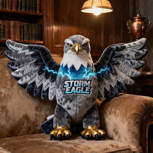 Personalized eagle wings theme pillow