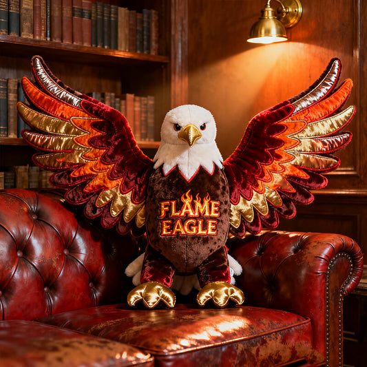 Personalized eagle wings theme pillow