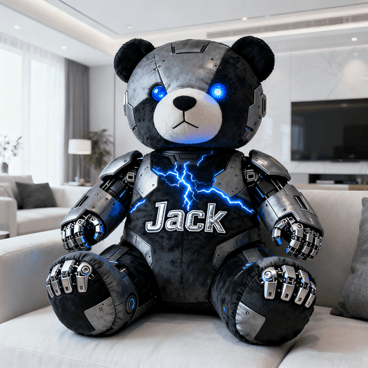 Personalized Mecha Bear Pillow