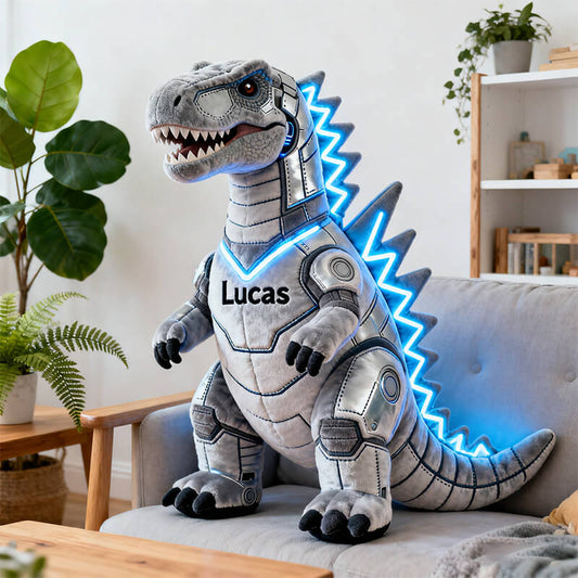 Personalized Mechanical Tyrannosaurus Rex Alien Pillow