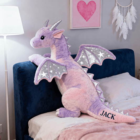 Personalized Fantasy Star Pterosaur Pillow
