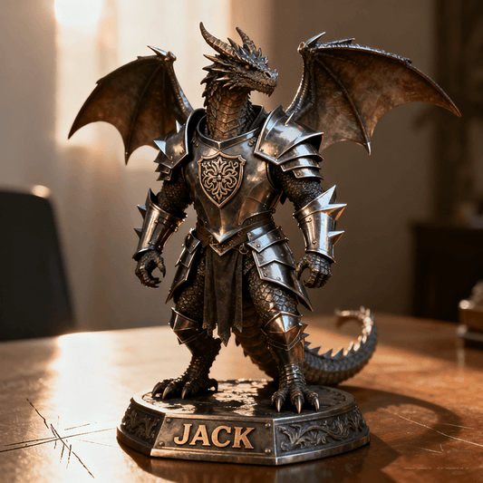 Personalized armored dragon