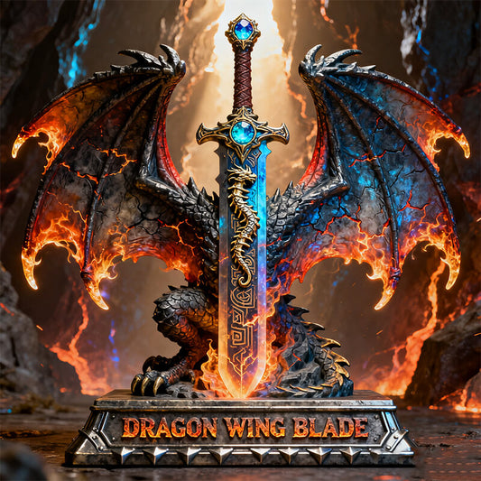 Personalized dragon wing blade themed