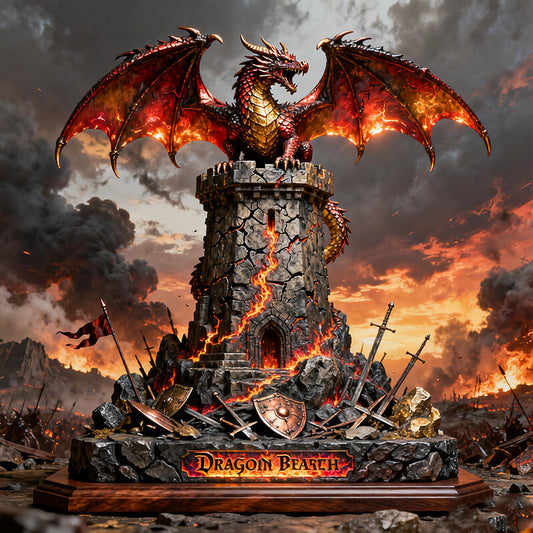 Personalized dragon tower themed