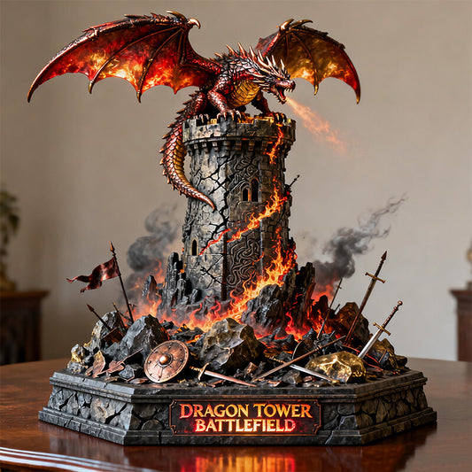 Personalized dragon tower themed