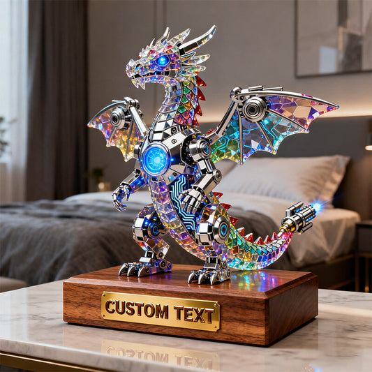 Personalized technology-themed dragon