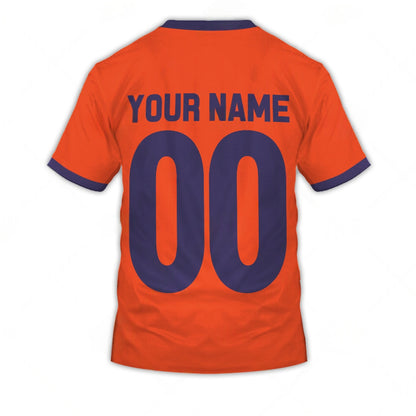 Personalize BMX Thruster Racing Old School Classic Vintage Retro Red