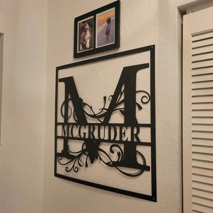 Personalized Metal Letters Gift