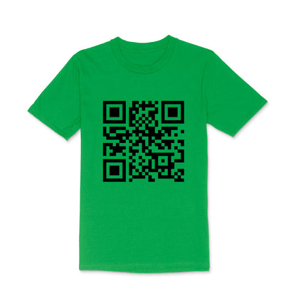 Funny FU QR Code T Shirt