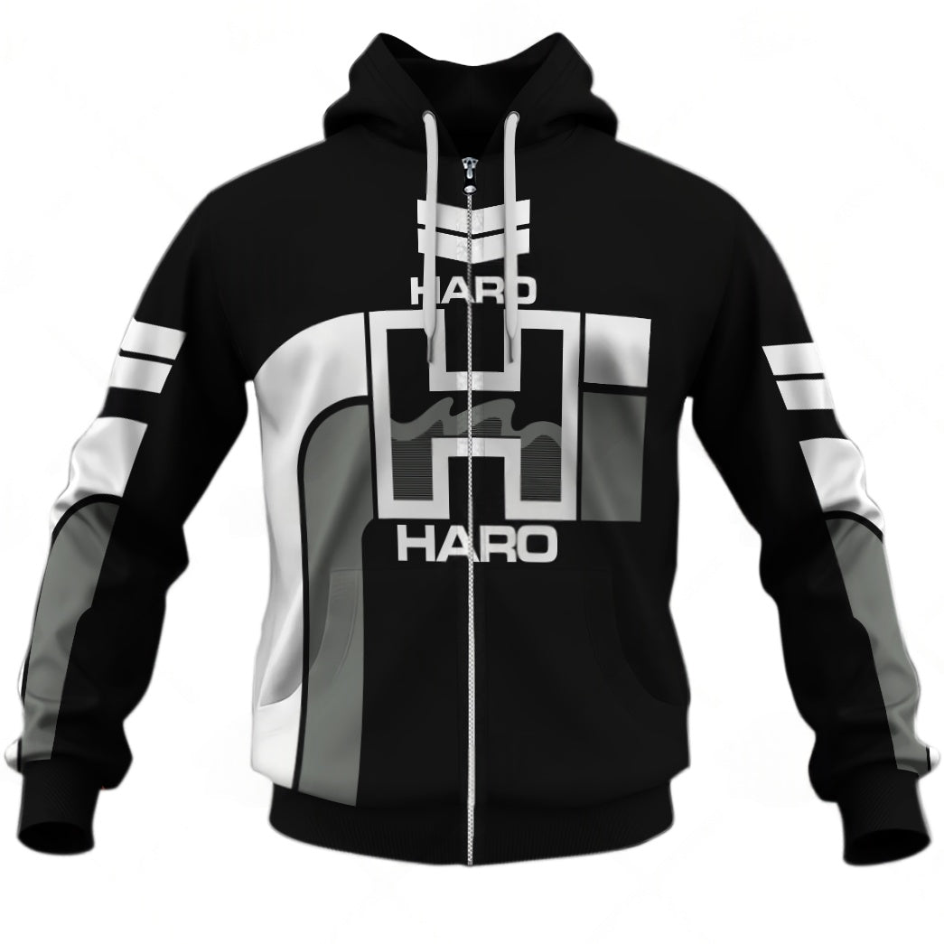 Personalize Haro BMX Racing Old School Classic Vintage Retro Black Jersey