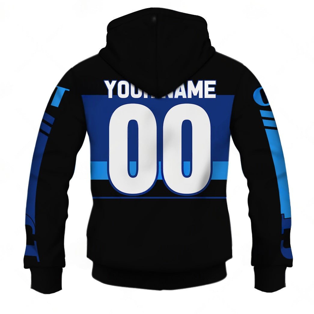 Personalize BMX GT USA Factory Team Vintage Retro Black Jacket