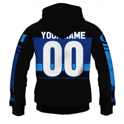 Personalize BMX GT USA Factory Team Vintage Retro Black Jacket